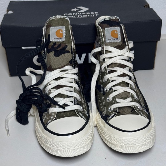 Carhartt WIP x Converse Chuck 70 Hi ICONS M 7/ W 9 - Picture 3 of 14